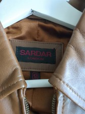 Sardar London Tan Leather Jacket 12