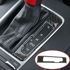 for Audi A3 S3 RS3 8V 2013-2019 Carbon Fiber Interior Gear Shifter Trim 1PCS RHD