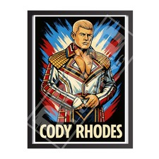 Cody Rhodes A4 Print American