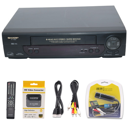 Sharp vhs vcr - vhs, player