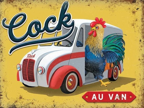 Cock van aluminium metal - au,