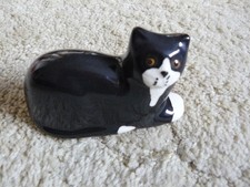 Vintage black & white "tuxedo"