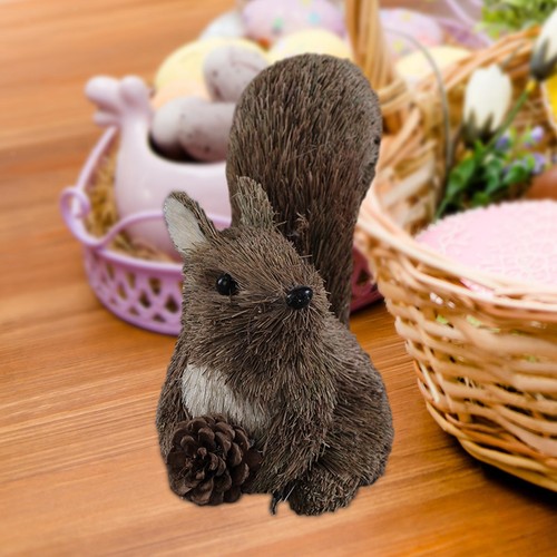 Squirrel figurine animal - figurine,