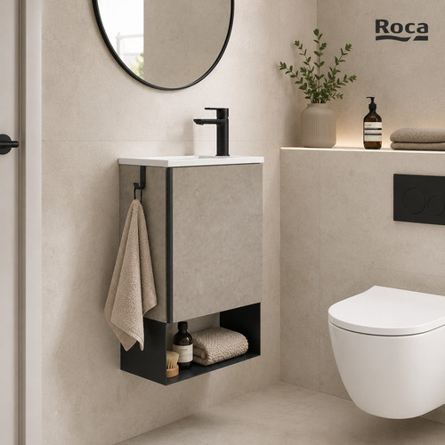 Roca mini concrete grey - mini,