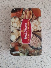 Vintage PEEK FREAN's Assorted Cocktail Biscuits Tin - 22cm x 14cm x 5cm