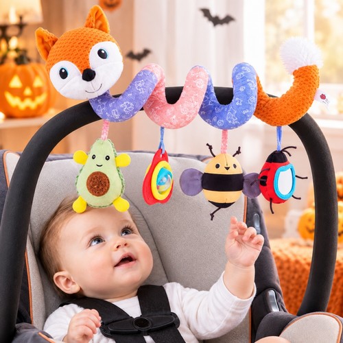 Spiral baby hanging toy - spiral,