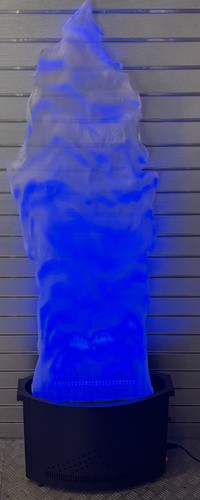 Led dmx flame machine - led,