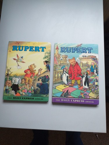 Rupert bear annuals 1972 - bear,