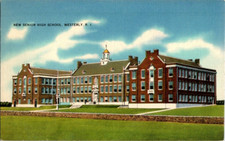 Unposted Post Card New Senior