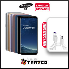 Samsung Galaxy S8 64GB Unlocked All Colour 4G Android Smart Phone Pristine Condi