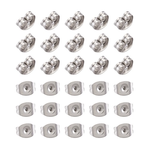 100pcs stainless steel - stainless, earnut