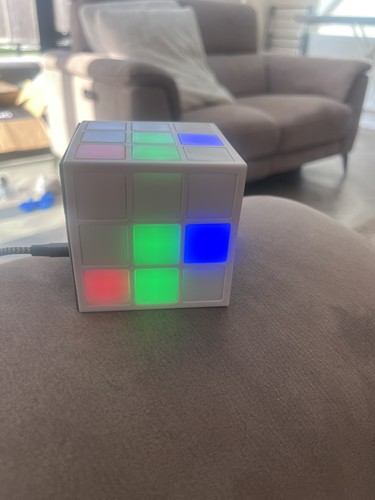 Rubiks cube bluetooth speaker - cube,