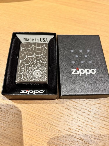Web all over original zippo - web,