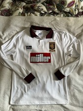 Aston Villa 1994 - 1995 3rd Away Shirt - Large - Retro Remake Replica 94/95