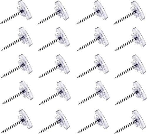 100 pcs push pins - pins,, thumb