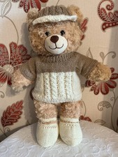 Teddy bear Aran jumper,socks