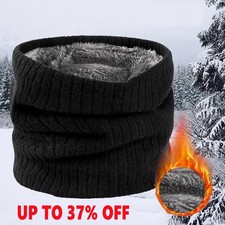 Snood Neck Warmer Scarf Men
