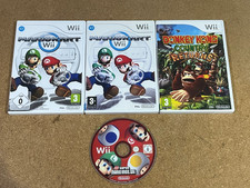 NINTENDO Wii GAMES - MARIO KART x 2, DONKEY KONG, MARIO BROS - FREE UK POSTAGE!!
