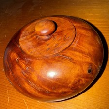 Vintage Hand Turned Bowl with