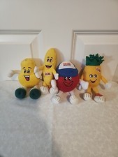 1999 Dole Fruit Plush Toy Lot