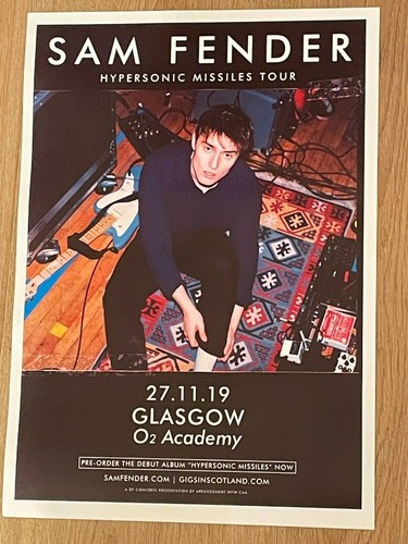 Sam fender glasgow 2019 - fender,