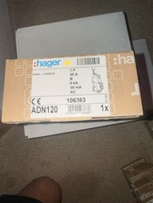 Hager RCBO 20A 30mA Type B