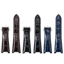 Leather Watchband For Omega