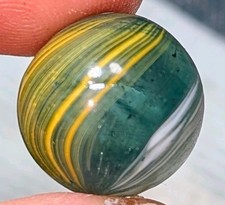 21/32"+ Gorgeous Transparent Indian German Handmade Marbles , MM