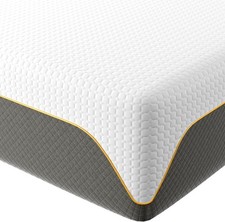 Small Double Mattress for Auction 120x190x20cm Dual Layer Memory Foam