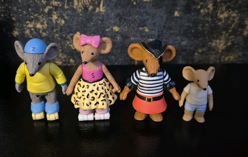 Cbeebies rastamouse figures - rastamouse,