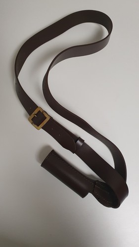 Flag pole holder leather - flag,