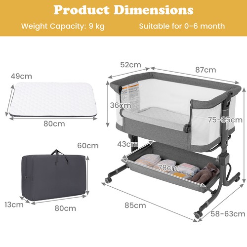 Baby bassinet bedside - baby, sleeper