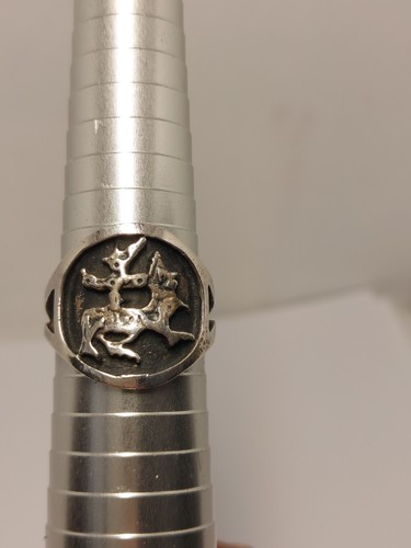 Maeshowe dragon ring sterling - maeshowe,