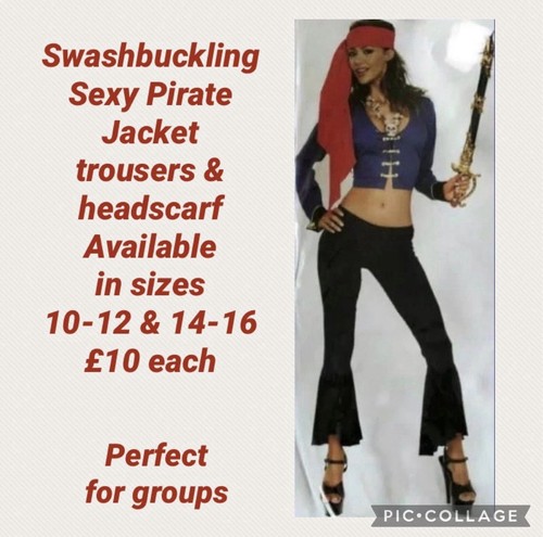 Pirate ladies fancy dress - fancy,