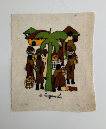 Vintage original batik fabric - batik,