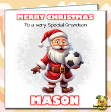 Personalised Santa Football