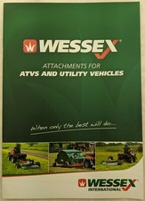Wessex Countryline Attachments For ATV's & Utility Vehicles UK Brochure, 2014