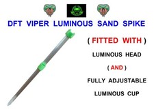 2025 DFT VIPER LUMINOUS SAND SPIKE SEA BEACH FISHING BEACHCASTER ROD REST STAND