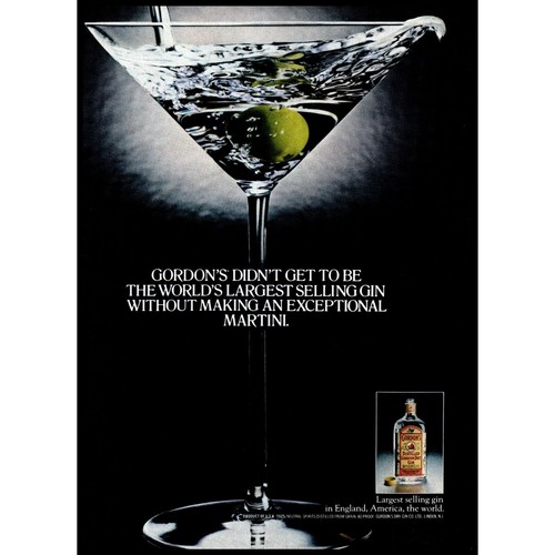 1978 gordon dry gin vintage - gordon's,
