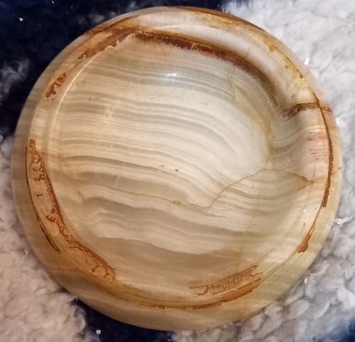 Vintage onyx marbled - vintage, round