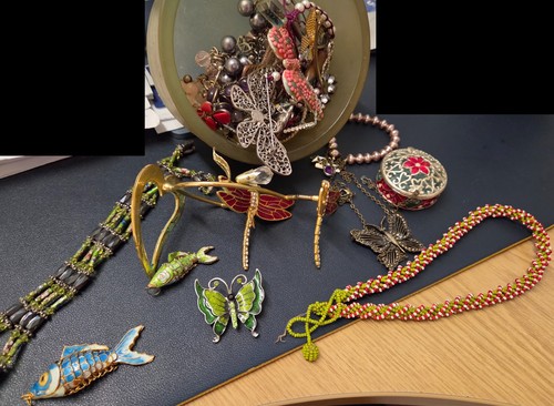 Vintage costume jewellery job - jewellery,