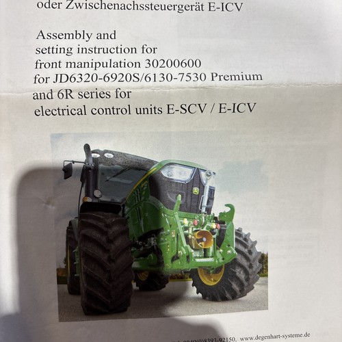 John deere degenhart - /, front