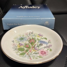 Vintage Wild Tudor Trinket, Sweet Dish, Bowl In Original Box - Fine Bone China