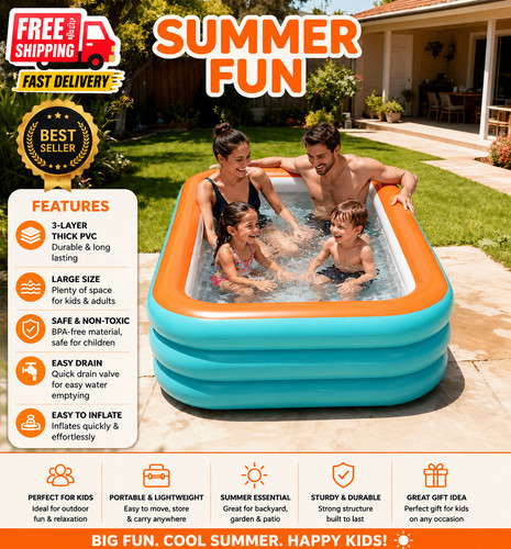 Large family inflatable - family,