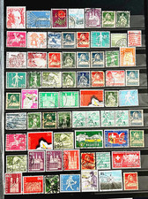 Switzerland Stamps Helvetia lot of 67 Stamps used  /34