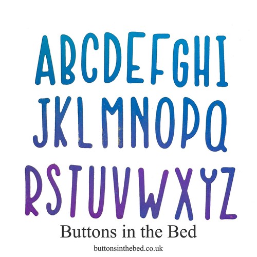 Uppercase alphabet metal - alphabet,