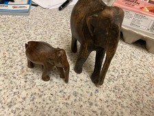 Two Hand Carved Indian