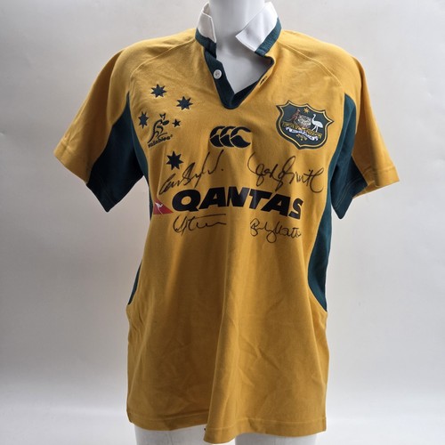 Signed wallabies team replica - team,