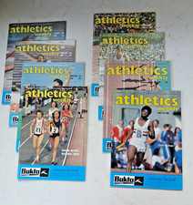 Vintage Athletics Weekly Magazines x 8 from 1980