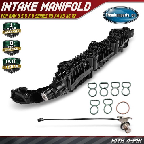Intake manifold with actuator - manifold,